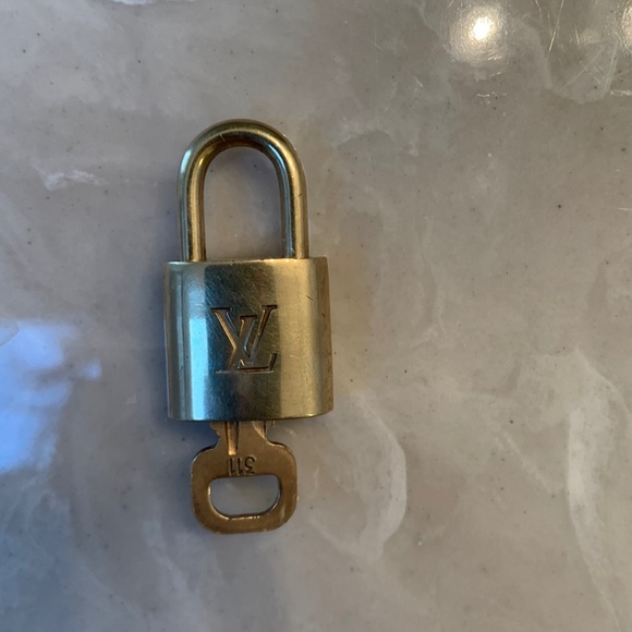 Louis Vuitton No. 311 Padlock & Key Set - Picture 4 of 5